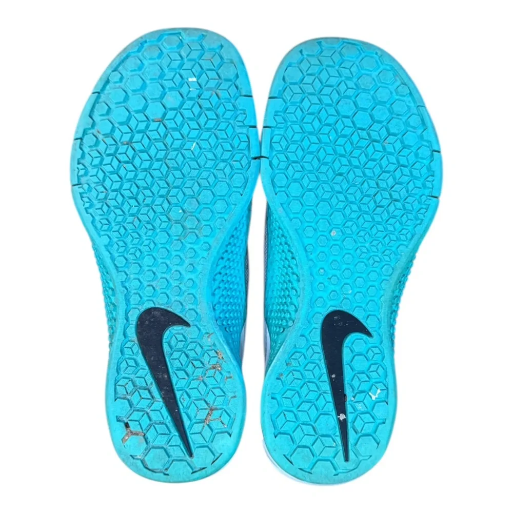Nike Metcon 2 Athletic Shoes - White and Aqua Men’s Size 8.5 Women’s 10